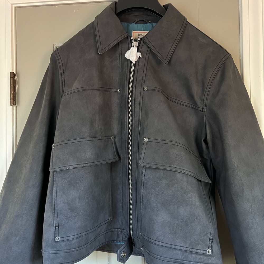 New with tags - We The Free Ellery Vegan Leather Jacket